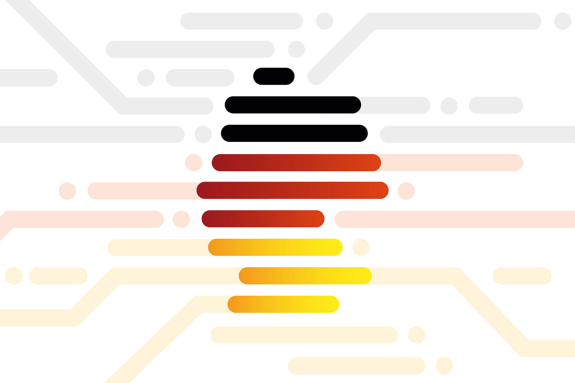 Bundesweites Icon für das DeutschlandTicket