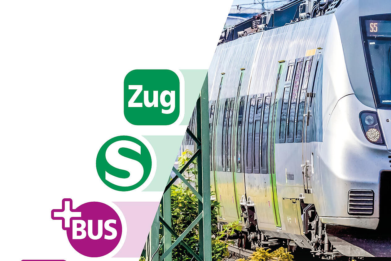 Deckblatt Liniennetzplan SPNV Sachsen