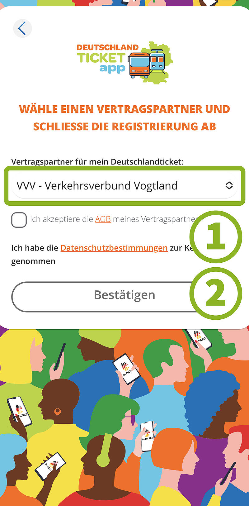 Das DeutschlandTicket - Tickets - Vogtlandauskunft