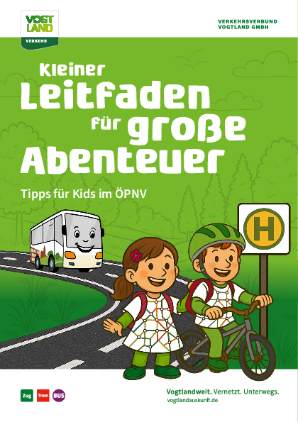 PDF‑Broschüre mit dem Titel Kleiner Leitfaden für große Abenteuer.