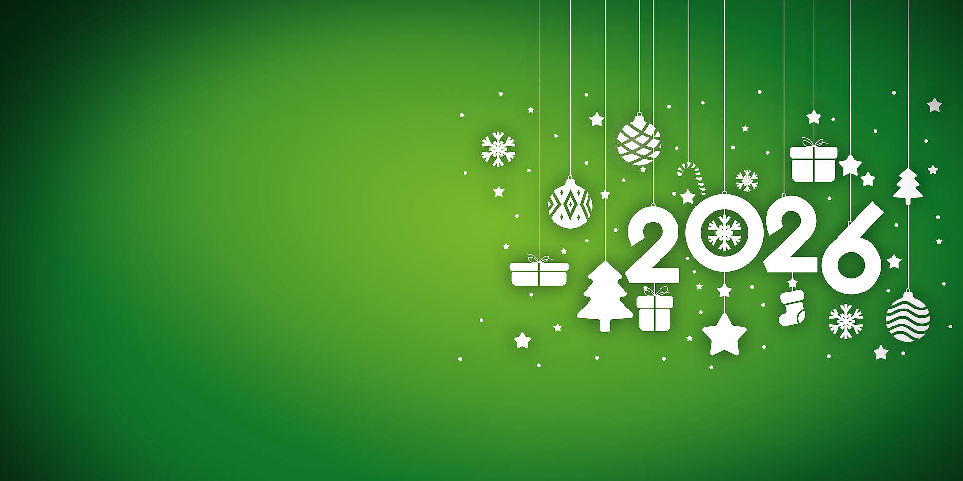 visuelle Darstellung der Zahl 2026