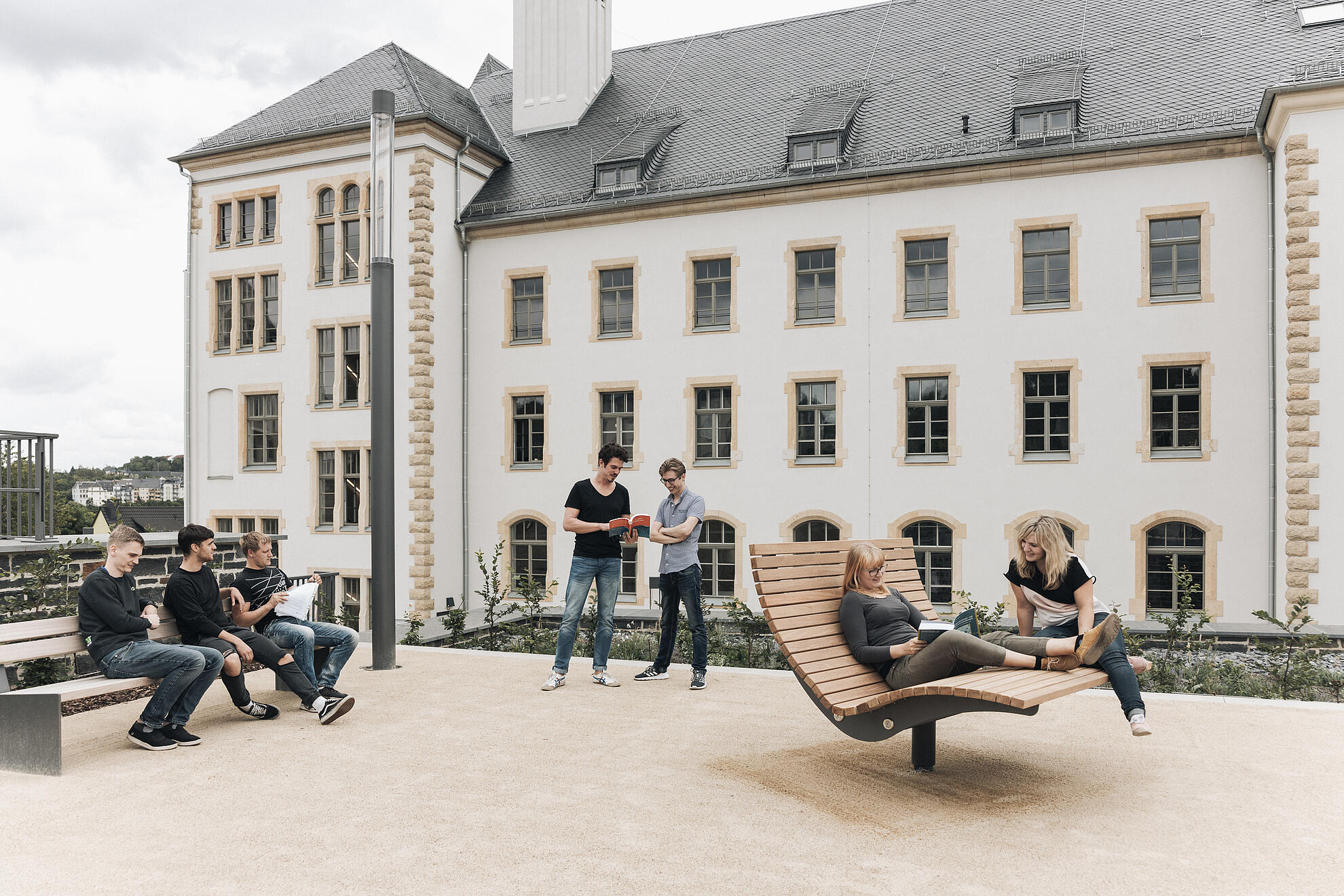 Studieren im Schloss - Berufsakademie Plauen