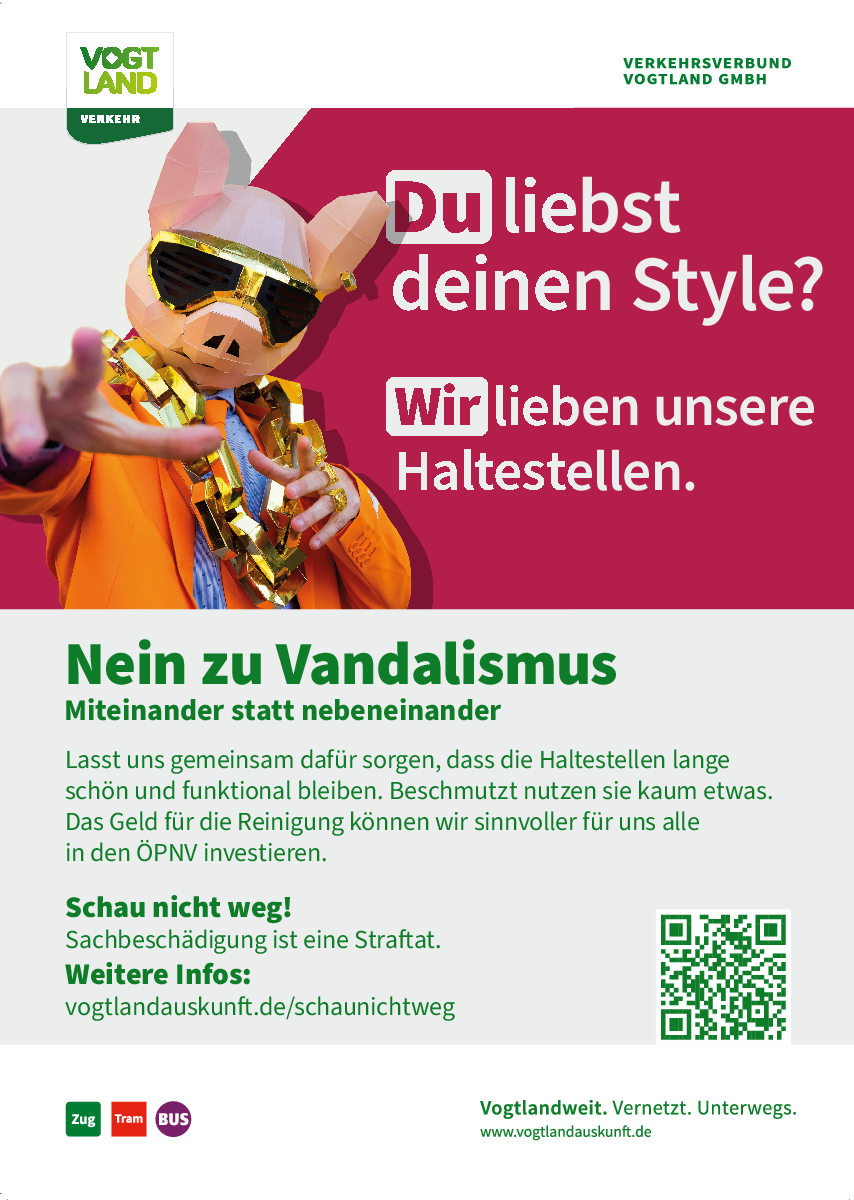 Motiv Mister Style zur Kampagne Schau nicht weg