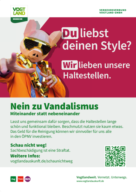 Motiv Mister Style zur Kampagne Schau nicht weg