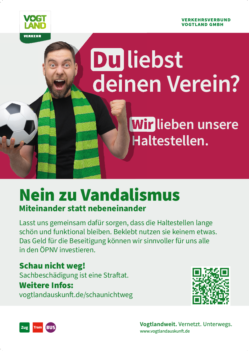 Motiv Fußball zur Kampagne Schau nicht weg