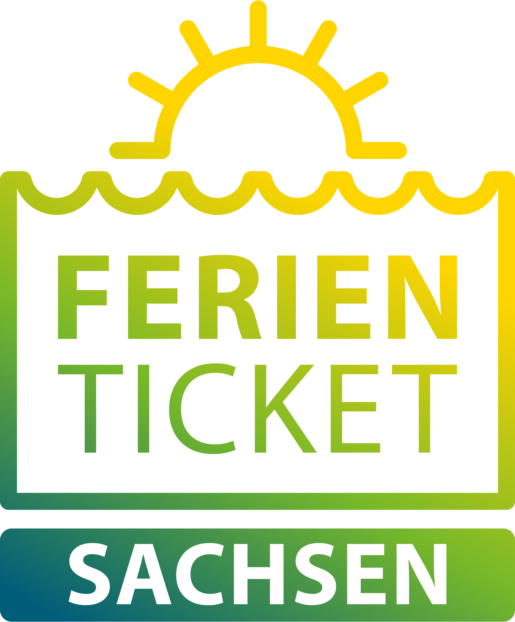 Logo FerienTicket Sachsen