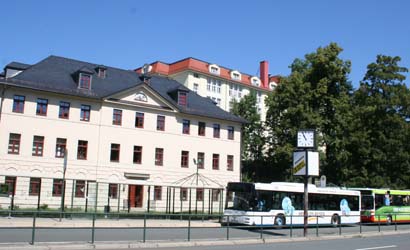 Firmensitz der Verkehrsverbund Vogtland GmbH in Auerbach